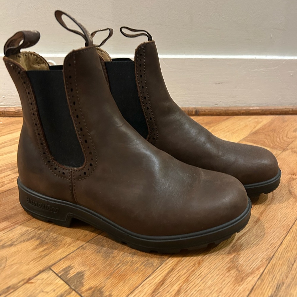 Blundstone 2151 Women's Leather Chelsea Boots - Antique Brown NWT